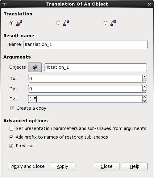 Translation step